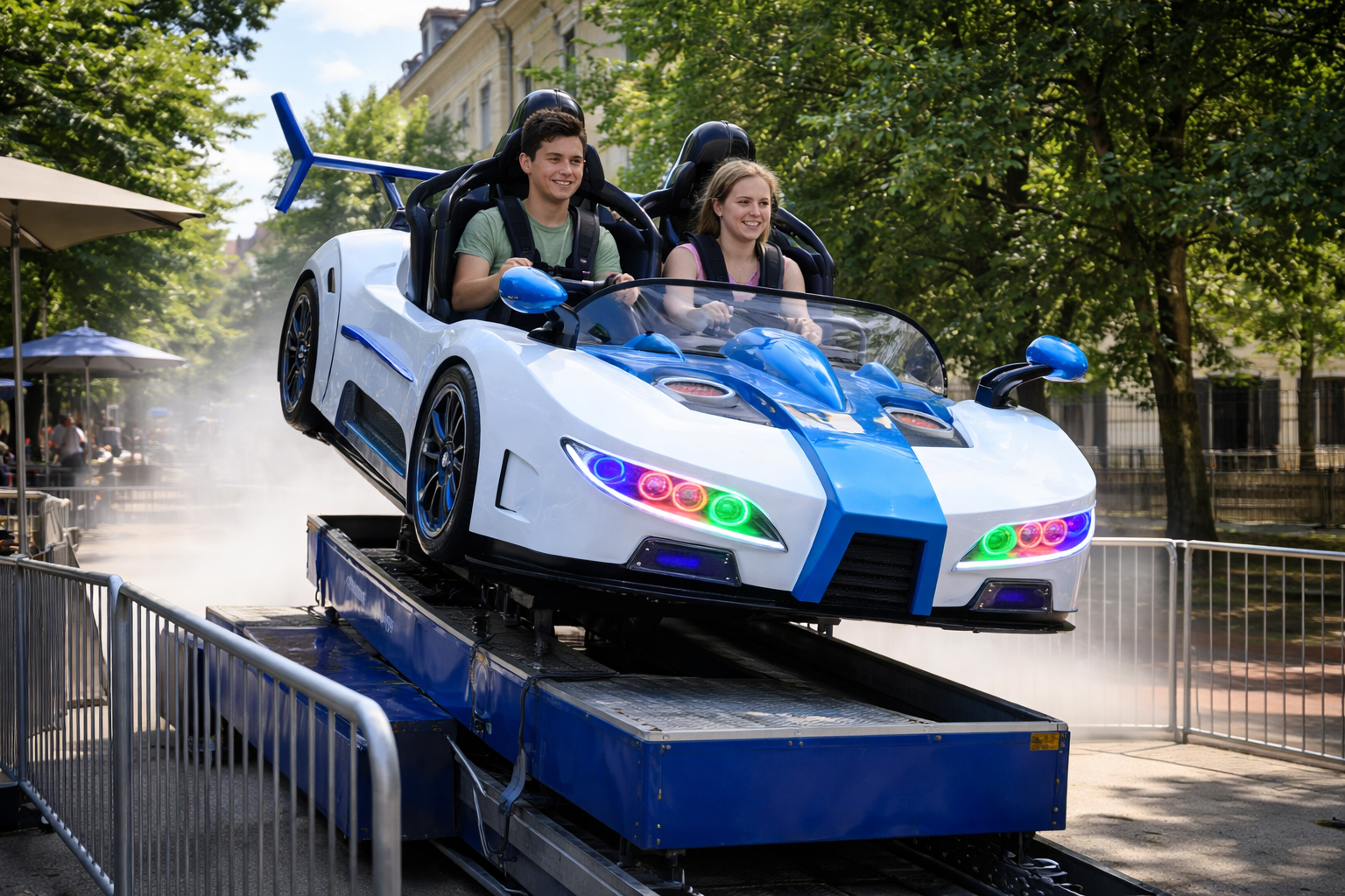 Sodródó autó szimulátor (Flying car)
